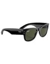 Ray-Ban + Mega Wayfarer Polished Black Green - 5