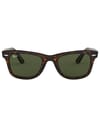 Ray-Ban + Original Wayfarer Classic Polished Tortoise G-15 Green - 4