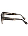 Ray-Ban + State Street Polished Havana On Transparent Brown Dark Grey