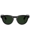 Ray-Ban + Ray-Ban META Headliner - Gen 2 Shiny Black/Transitions Graphite Green