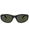Ray-Ban + RB2228 Rubber Black Dark Green