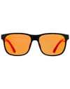 Red Bull Spect Eyewear + Earle Black/Brown With Red Mirror