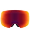 Red Bull Spect Eyewear + Reign Matt White / Brown with Red Mirror