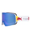 Red Bull Spect Eyewear + Reign Matt White / Brown with Red Mirror - 3