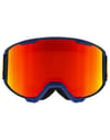 Red Bull Spect Eyewear + Solo Matt Dark Blue / Brown with Red Mirror