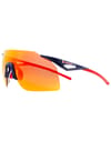 Red Bull Spect Eyewear + Gabe Blue/Brown With Red/Orange Mirror - 3