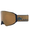 Jamm Matt Teal Brown Gold Mirror + Red Bull Spect Eyewear