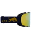 Red Bull Spect Eyewear + Rush Matt Blue Smoke Yellow Mirror - 3