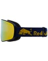 Red Bull Spect Eyewear + Rush Matt Blue Smoke Yellow Mirror - 5