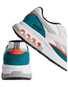 Reebok + ERS World Retro Teal White Pump Orange