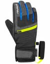 Reusch + Reusch Leo R-TEX® XT Jr Black/Melange/Safety Yellow/Brillant blue