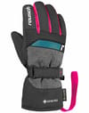 Reusch + Reusch Rocket GORE-TEX® Jr Black/Black Melange/Pink Glow