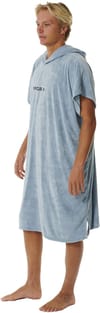 Rip Curl + Brand Hooded Towel Dusty Blue - 3