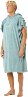 Rip Curl + Brand Hooded Towel M Blue Lagoon