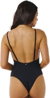 Rip Curl + Premium Surf Cheeky One Piece W Black