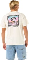 Rip Curl + Raw Energy Trad Tee M Bone - 3