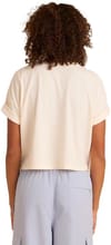 Roark + Nature Cropped Boxy Tee W Eggshell