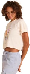 Roark + Nature Cropped Boxy Tee W Eggshell - 3