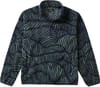 Campover Fleece Mock Slate Green + Roark