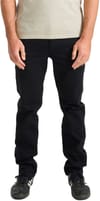 Roark + Hwy 128 5-Pocket Broken Twill Black 6 - 4