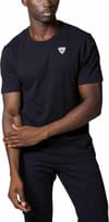 M Logo Plain Tee Black + Rossignol