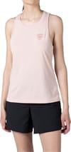 W Plain Tank Powder Pink + Rossignol