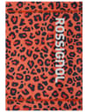 Allover Neck Warmer Orange Wild Leopard Print + Rossignol