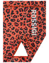 Rossignol + Allover Neck Warmer Orange Wild Leopard Print
