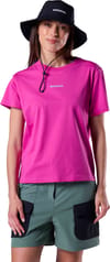 Rossignol + Graphic Waterfall Tee W Electric Fuchsia