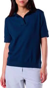 Pique Polo W Dark Navy + Rossignol