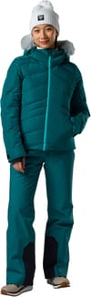 Rossignol + W Staci Insulated Jacket Transformative Teal Pearly - 6