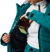 Rossignol + W Staci Insulated Jacket Transformative Teal Pearly - 8