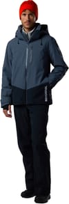 Rossignol + M 4Ws Blackside Insulated Jacket Turbulence/Black - 6