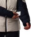 Rossignol + M Snowblaze Down Cb Ski Jacket Silver Cloud/Black - 7