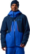 Rossignol + M Velika Insulated Ski Jacket Dazzle Blue/Dark Navy