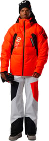 Rossignol + M Hero 4Ws Puffy Jacket Neon Red - 5