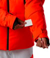 Rossignol + M Hero 4Ws Puffy Jacket Neon Red - 7