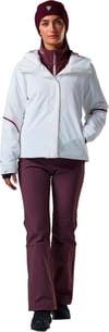 Rossignol + W Strawpile Insulated Ski Jacket White - 5