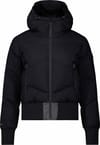 W Snowblaze Down Bomber Jacket Black + Rossignol