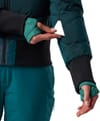 Rossignol + W Snowblaze Down Bomber Jacket Transformative Teal - 6