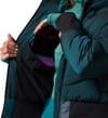 Rossignol + W Snowblaze Down Bomber Jacket Transformative Teal - 8