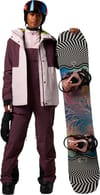 Rossignol + W Outerlimits Insulated Bib Huckleberry - 9