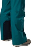 Rossignol + W Classic Insulated Ski Pant Transformative Teal - 6