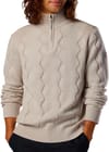 M Corbyr Half Zip Sweater Silver Cloud + Rossignol