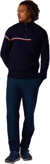 Rossignol + M Odysseus Half Zip Merino Sweat Dark Navy - 5