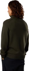 Rossignol + M Odysseus Half Zip Merino Sweat Olive Shadow - 3