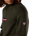 Rossignol + M Odysseus Half Zip Merino Sweat Olive Shadow - 7
