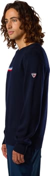 Rossignol + M Odysseus Crew Merino Sweat Dark Navy - 4