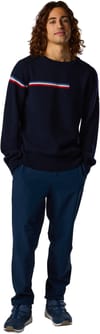Rossignol + M Odysseus Crew Merino Sweat Dark Navy - 5
