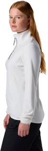 Rossignol + W Quarter Zip Polar Fleece White - 4